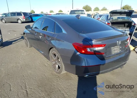 2018 Honda Accord Sport 2.0T из США, поврежденный, VIN 1HGCV2F37JA027818